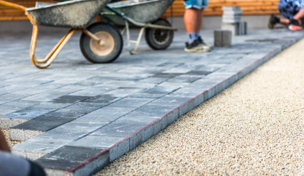 Permeable Paver Driveway in Glasgow, OR